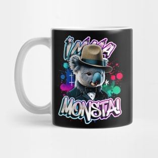 Imma Monsta! KOALA | Blacktee | by Asarteon Mug